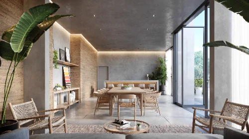 Salão de Festas com Lounge Externo